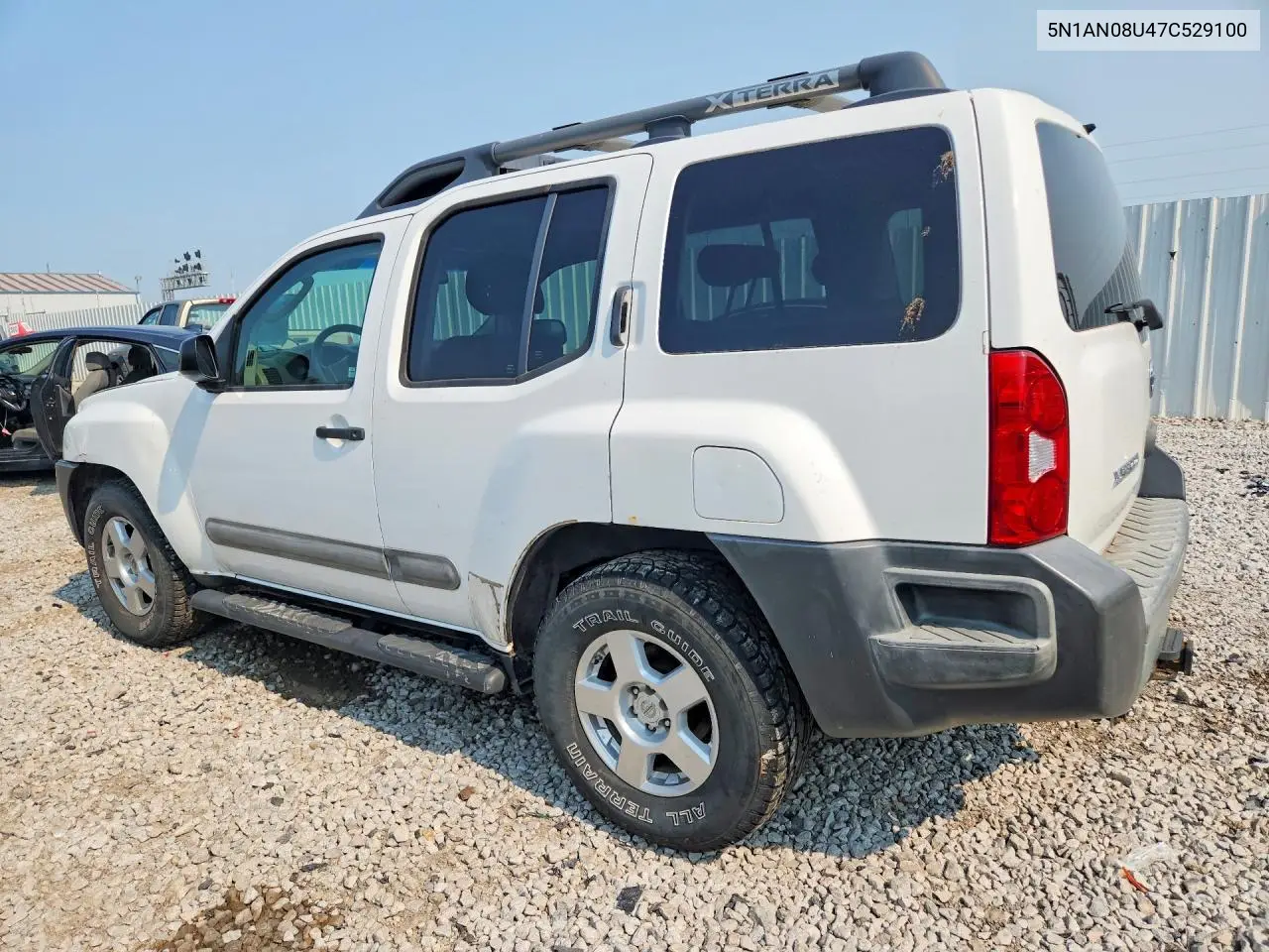 2007 Nissan Xterra X VIN: 5N1AN08U47C529100 Lot: 61355456