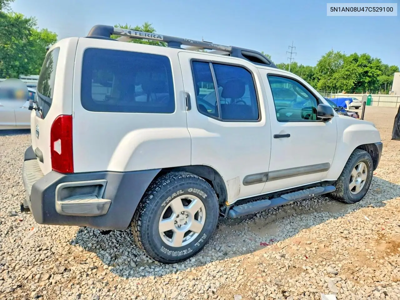 2007 Nissan Xterra X VIN: 5N1AN08U47C529100 Lot: 61355456