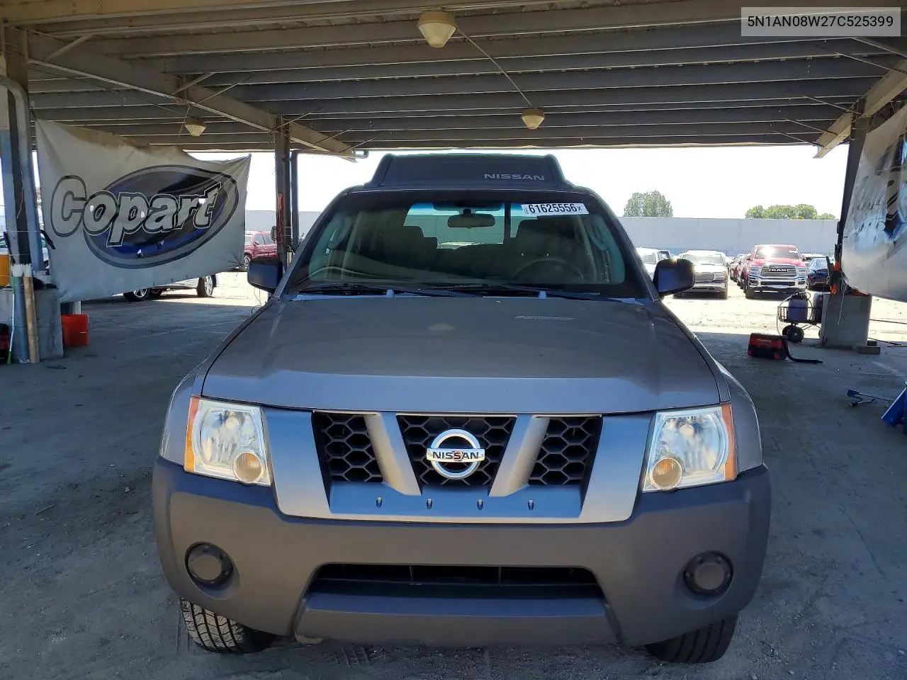 2007 Nissan Xterra X VIN: 5N1AN08W27C525399 Lot: 61625556