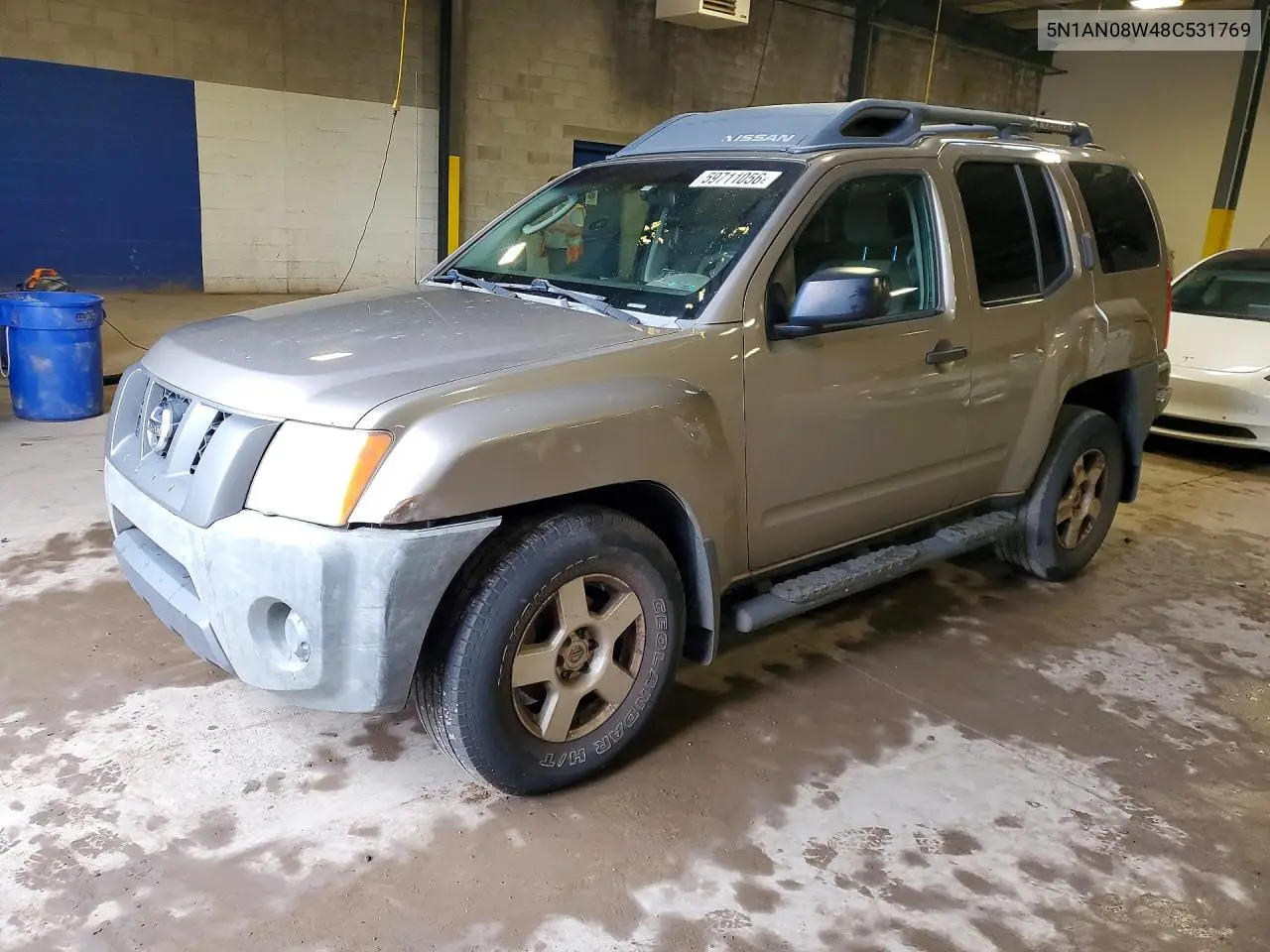 2008 Nissan Xterra Off Road VIN: 5N1AN08W48C531769 Lot: 59711056