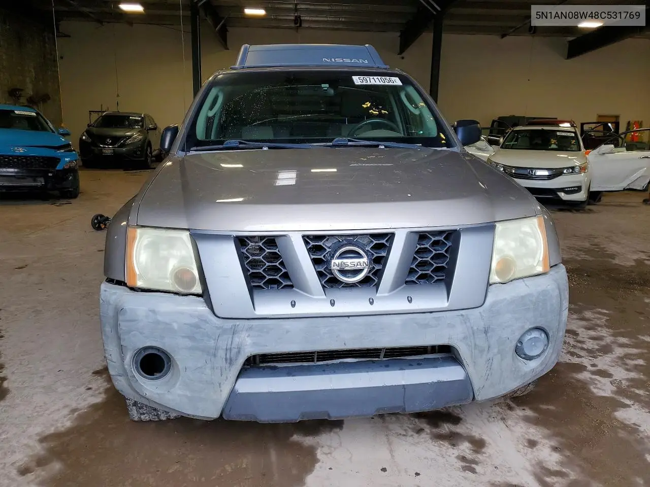 2008 Nissan Xterra Off Road VIN: 5N1AN08W48C531769 Lot: 59711056