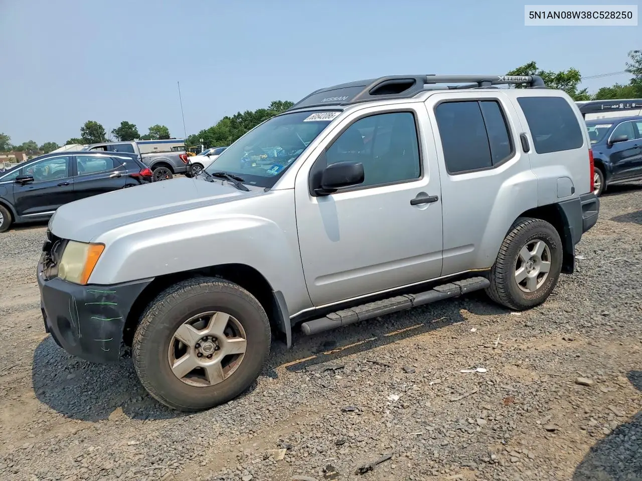 2008 Nissan Xterra Off Road VIN: 5N1AN08W38C528250 Lot: 60542086