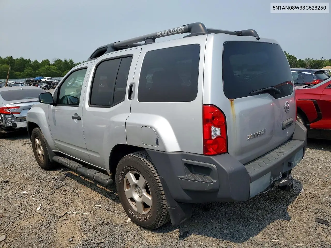 2008 Nissan Xterra Off Road VIN: 5N1AN08W38C528250 Lot: 60542086