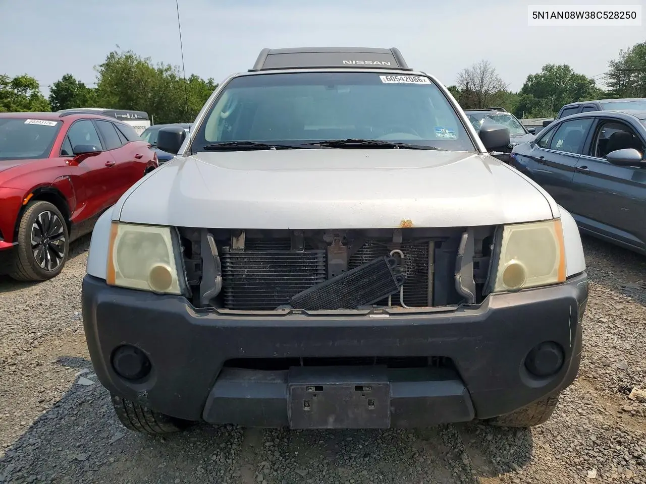 2008 Nissan Xterra Off Road VIN: 5N1AN08W38C528250 Lot: 60542086
