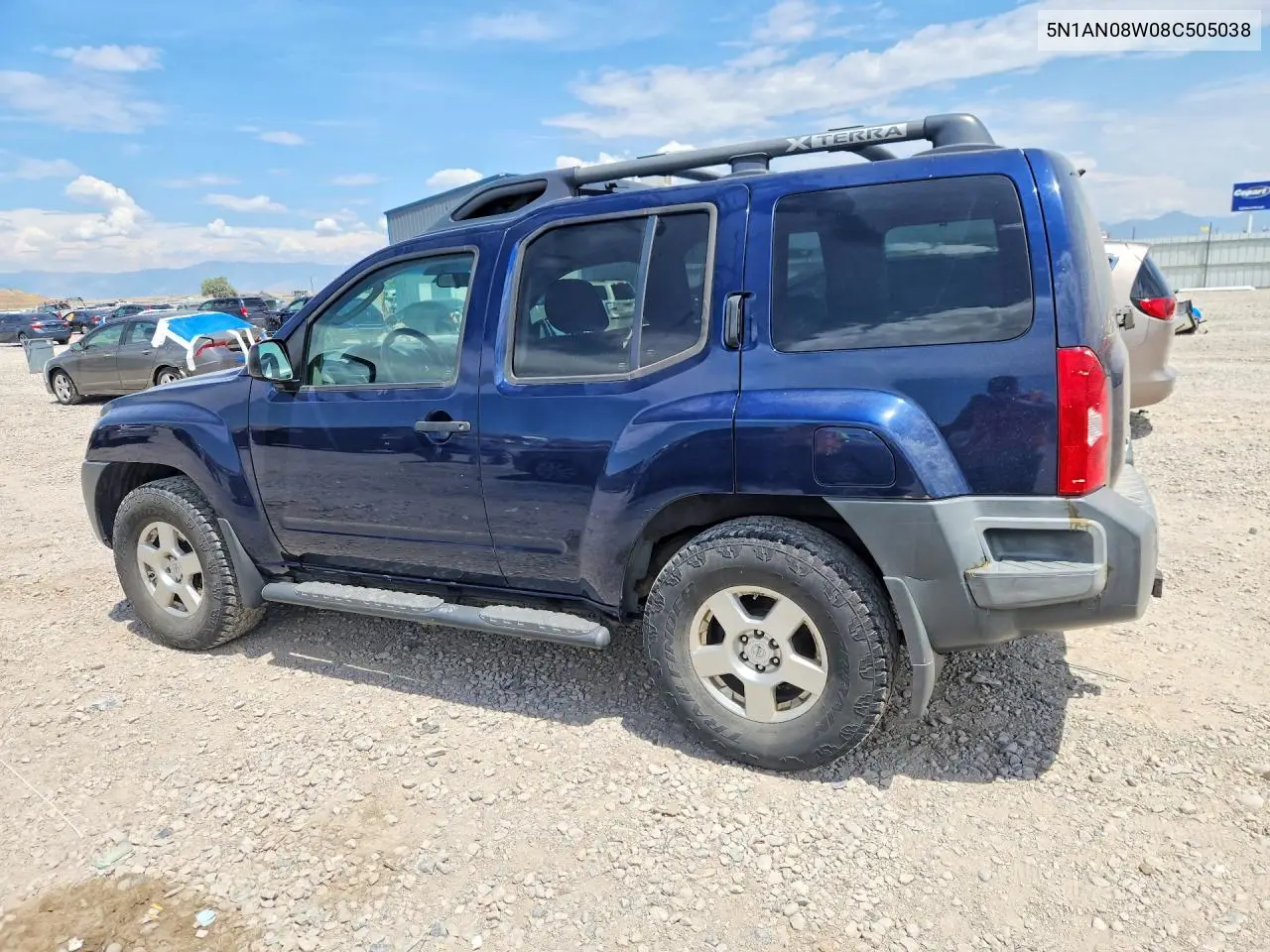2008 Nissan Xterra X VIN: 5N1AN08W08C505038 Lot: 61067456