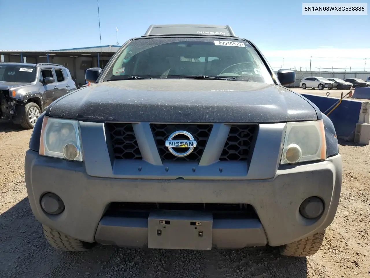 5N1AN08WX8C538886 2008 Nissan Xterra