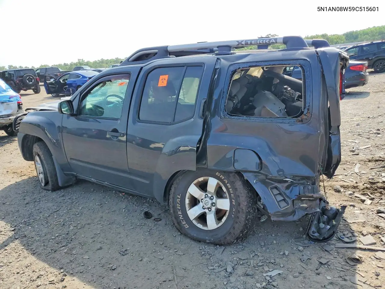 2009 Nissan Xterra X VIN: 5N1AN08W59C515601 Lot: 57031166