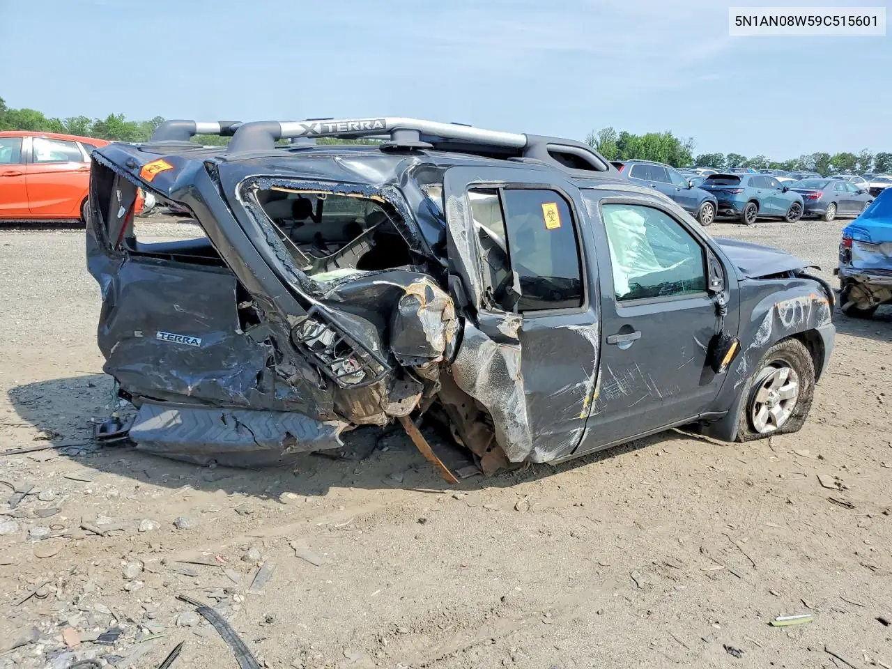 2009 Nissan Xterra X VIN: 5N1AN08W59C515601 Lot: 57031166
