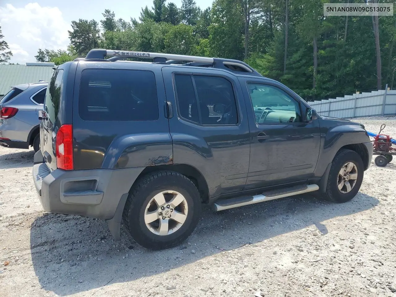 2009 Nissan Xterra Off Road/S/Se VIN: 5N1AN08W09C513075 Lot: 60691396
