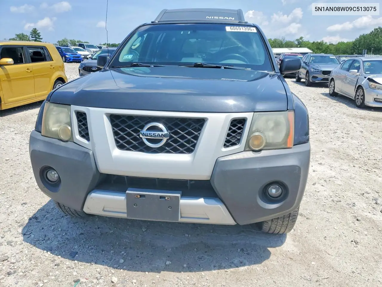 2009 Nissan Xterra Off Road/S/Se VIN: 5N1AN08W09C513075 Lot: 60691396