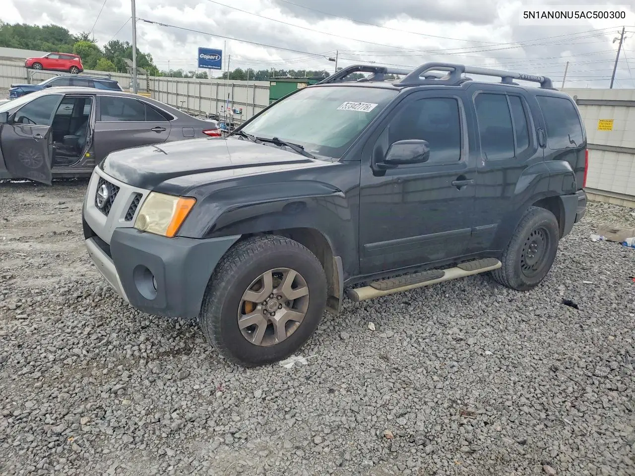 2010 Nissan Xterra X VIN: 5N1AN0NU5AC500300 Lot: 57342776