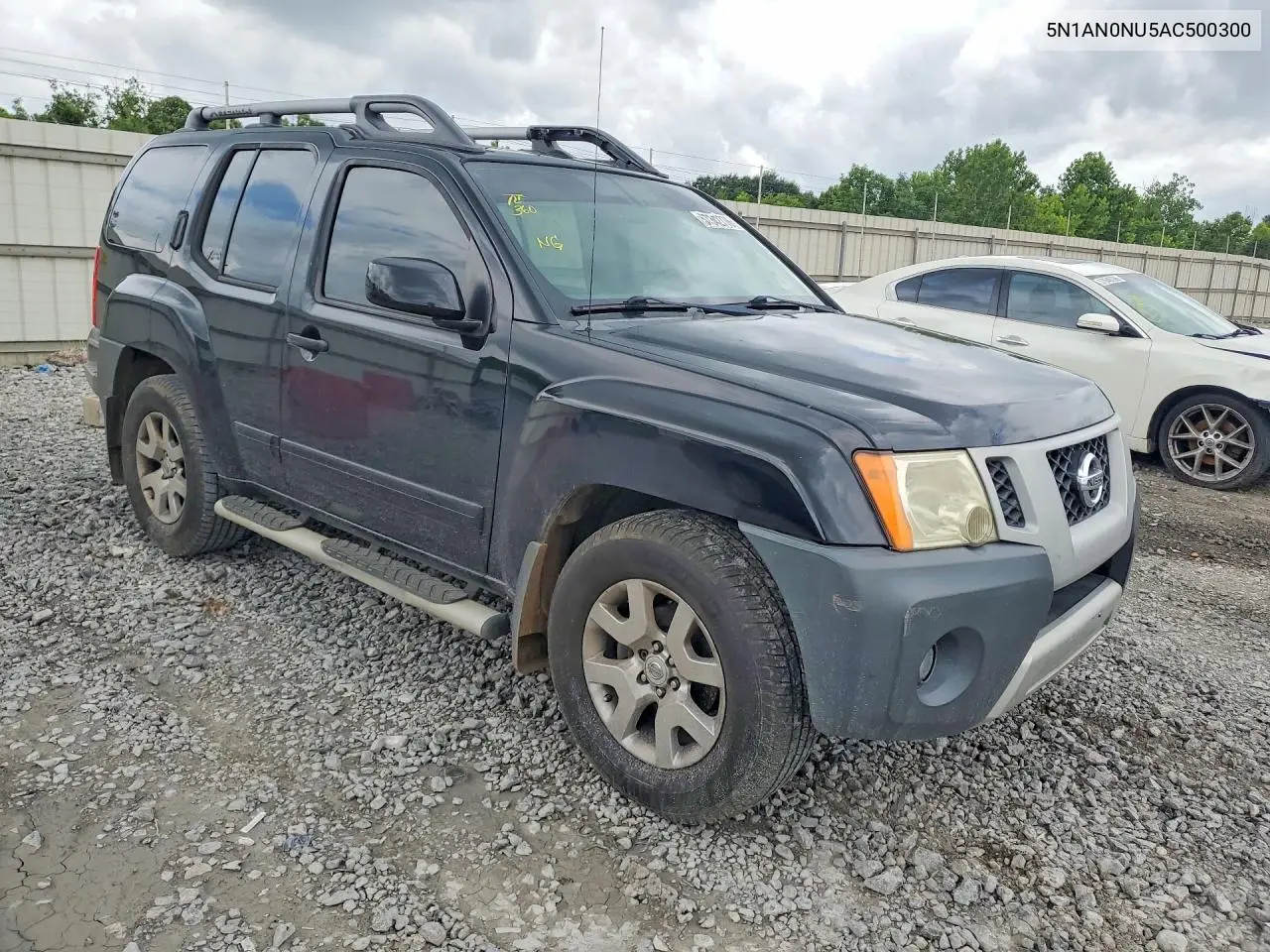 2010 Nissan Xterra X VIN: 5N1AN0NU5AC500300 Lot: 57342776