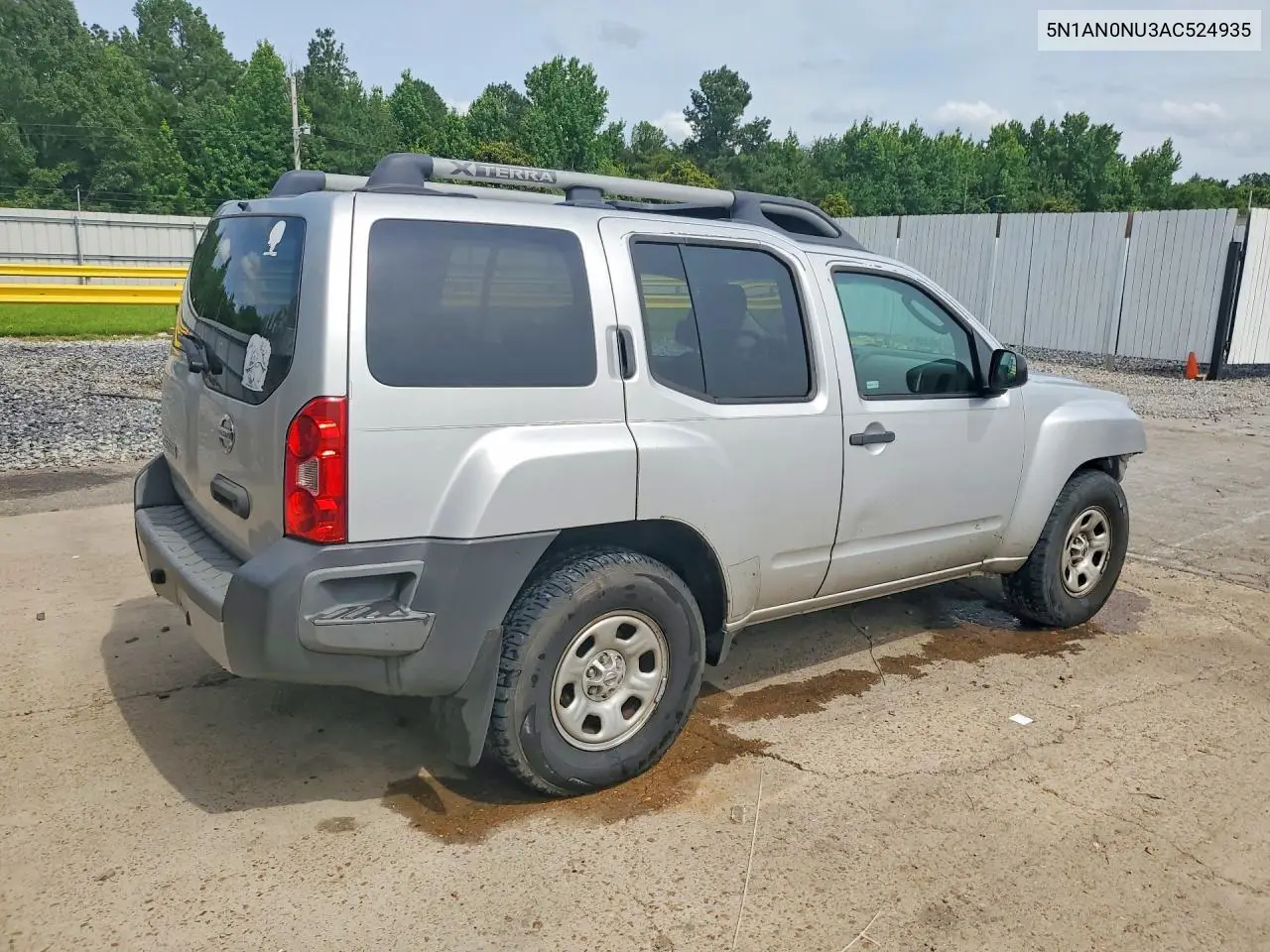 2010 Nissan Xterra X VIN: 5N1AN0NU3AC524935 Lot: 58098036