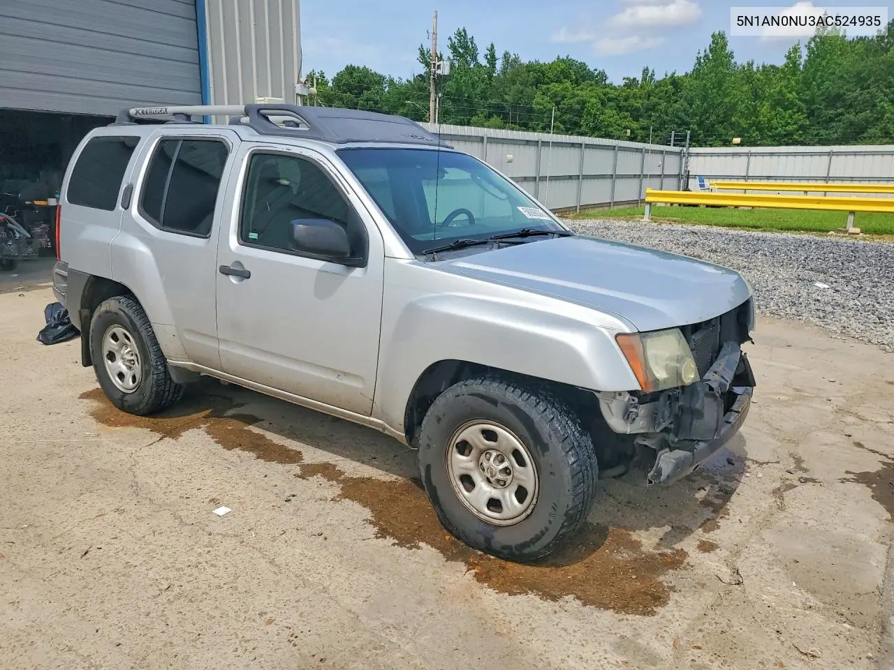 2010 Nissan Xterra X VIN: 5N1AN0NU3AC524935 Lot: 58098036