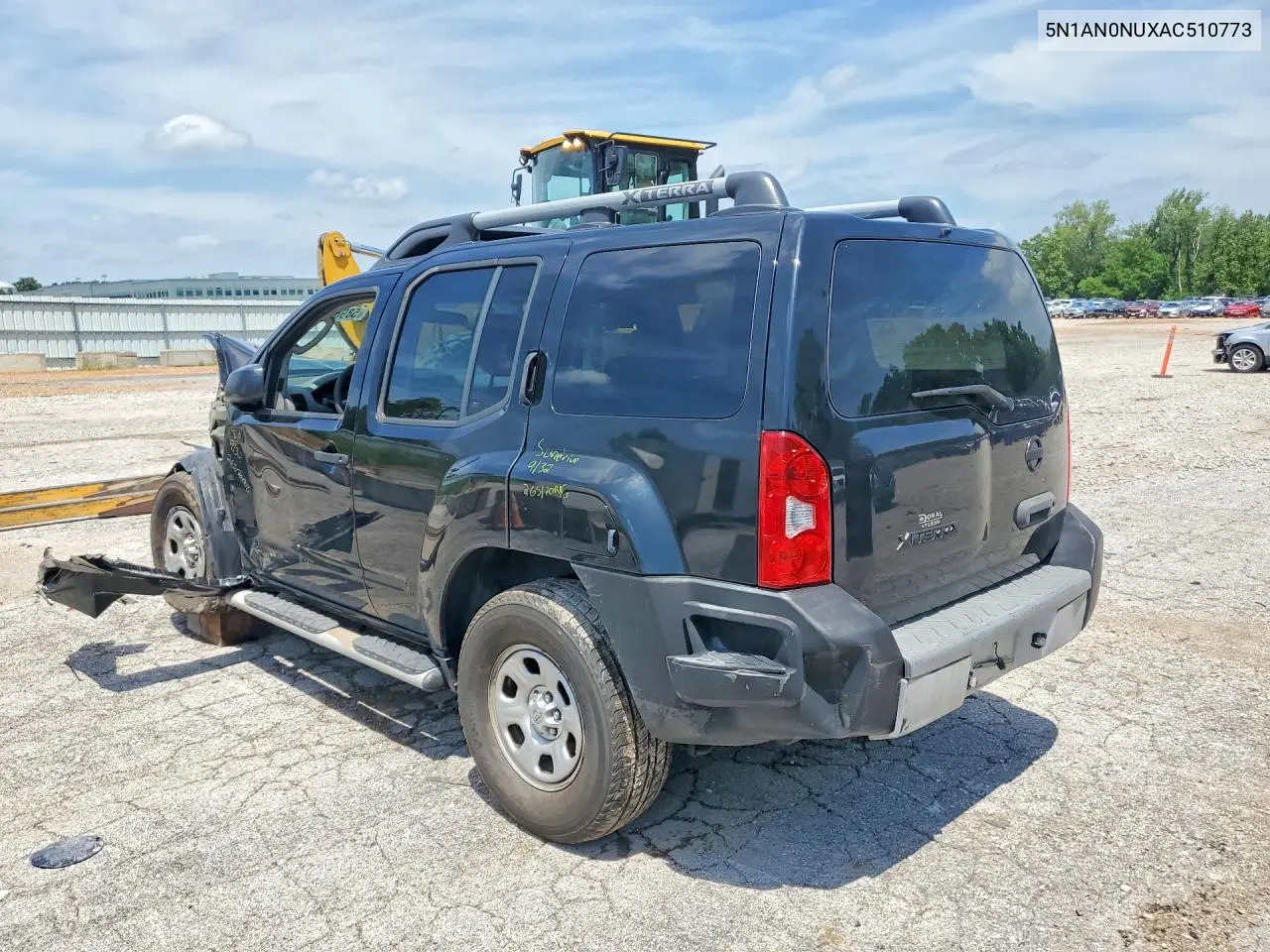 2010 Nissan Xterra X VIN: 5N1AN0NUXAC510773 Lot: 58960906