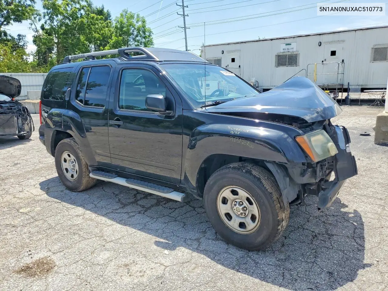 2010 Nissan Xterra X VIN: 5N1AN0NUXAC510773 Lot: 58960906