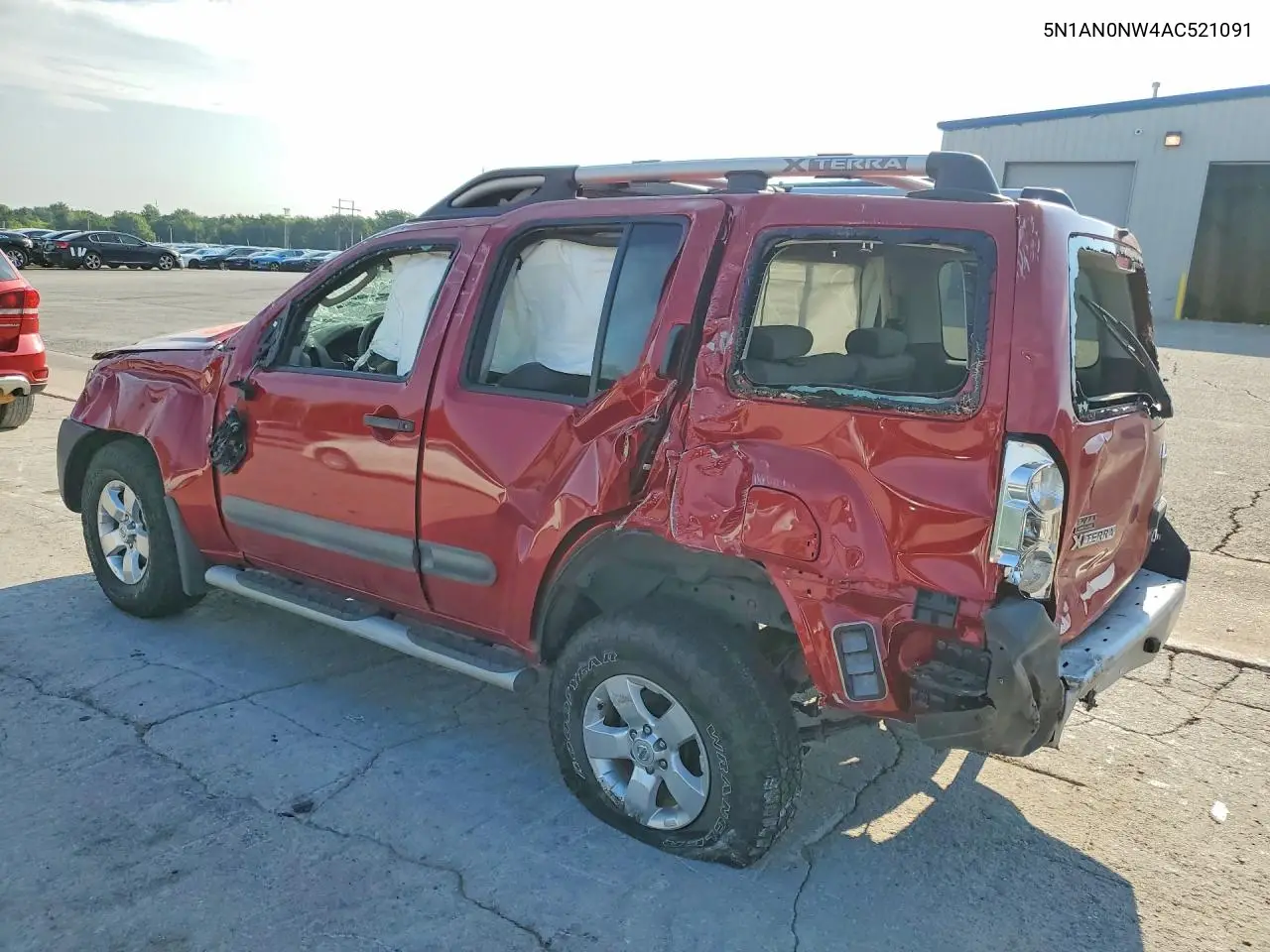 2010 Nissan Xterra X VIN: 5N1AN0NW4AC521091 Lot: 60584086