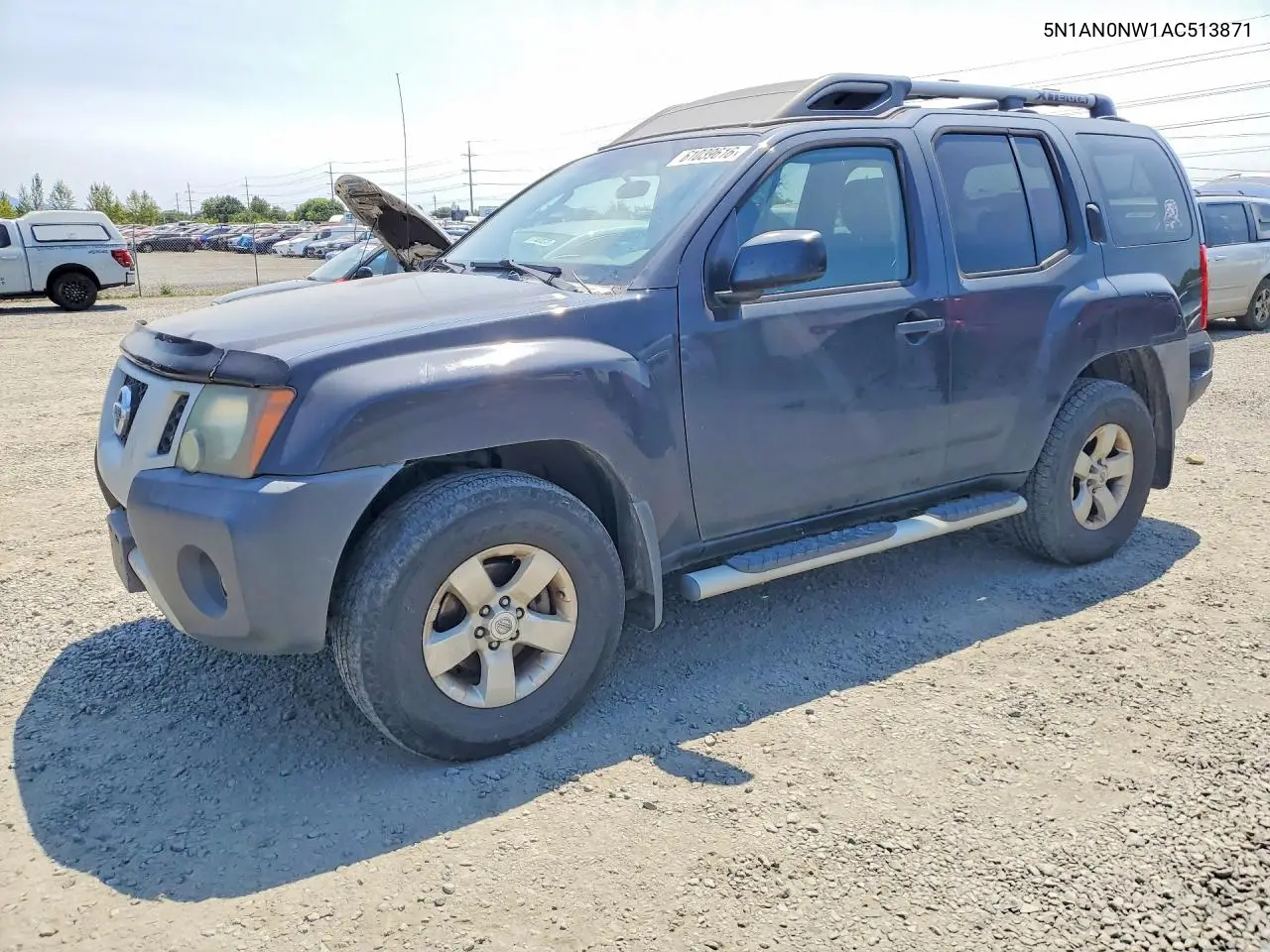 2010 Nissan Xterra X VIN: 5N1AN0NW1AC513871 Lot: 61039616