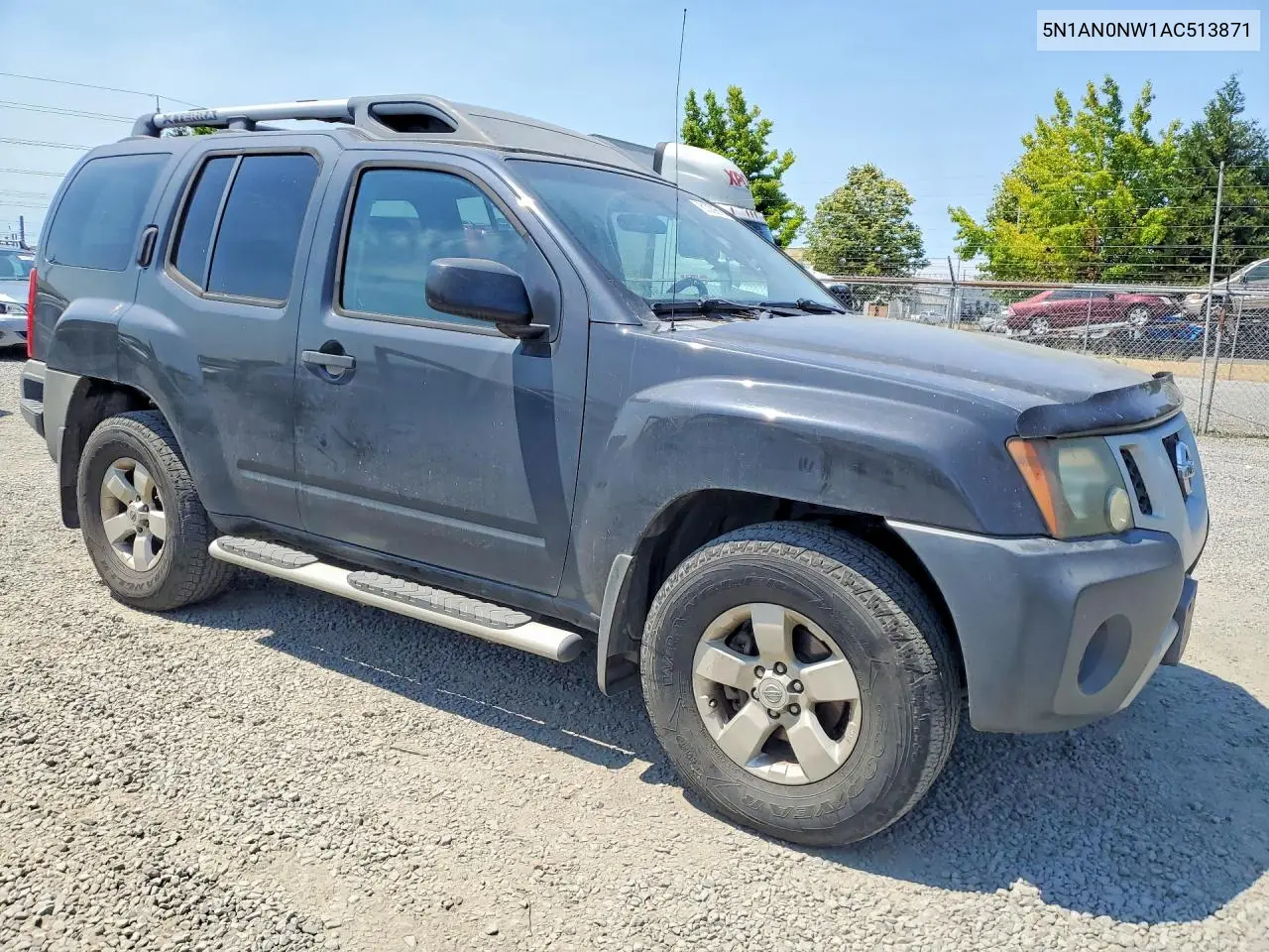 2010 Nissan Xterra X VIN: 5N1AN0NW1AC513871 Lot: 61039616