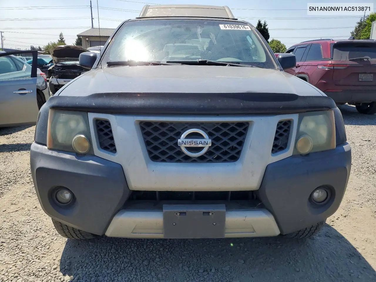 2010 Nissan Xterra X VIN: 5N1AN0NW1AC513871 Lot: 61039616