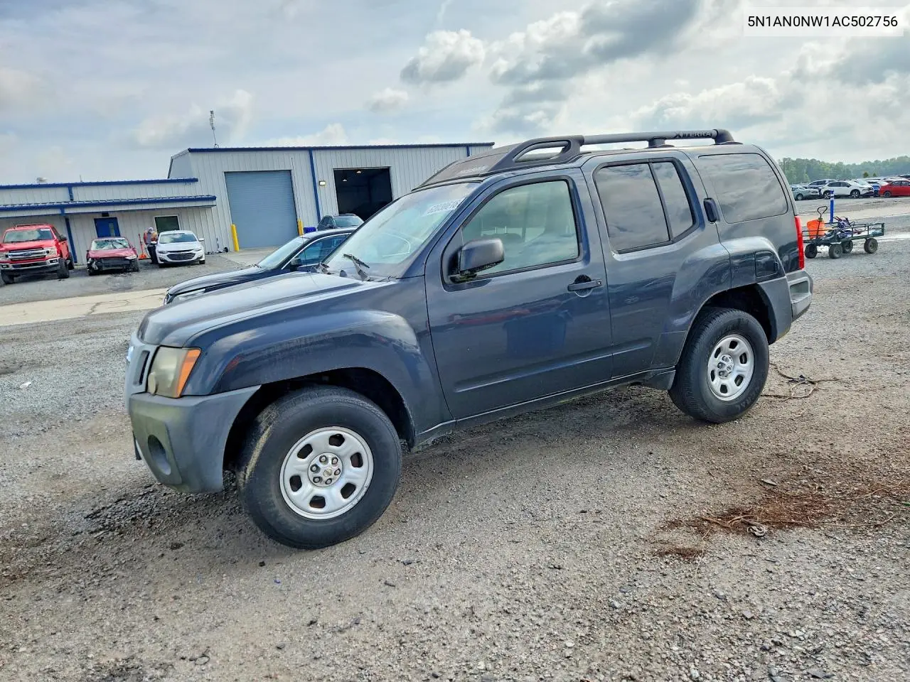 2010 Nissan Xterra X VIN: 5N1AN0NW1AC502756 Lot: 62030616
