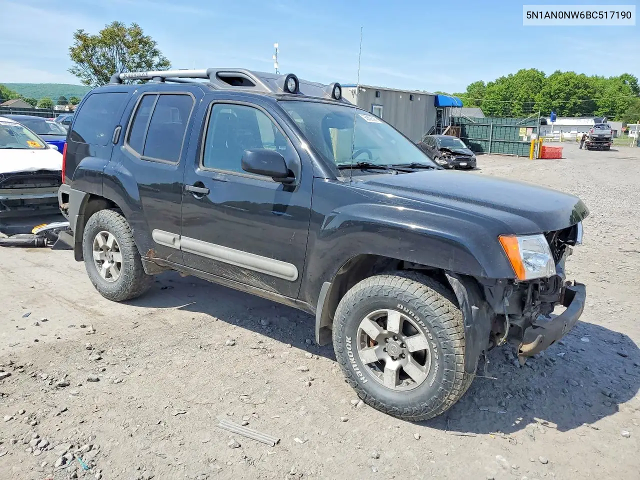 2011 Nissan Xterra X VIN: 5N1AN0NW6BC517190 Lot: 55855526