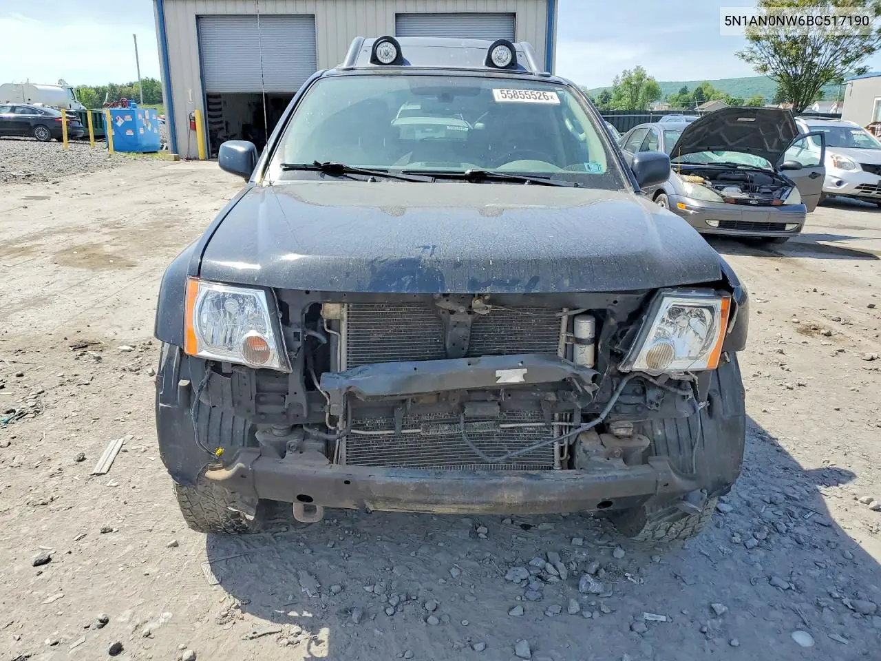 2011 Nissan Xterra X VIN: 5N1AN0NW6BC517190 Lot: 55855526