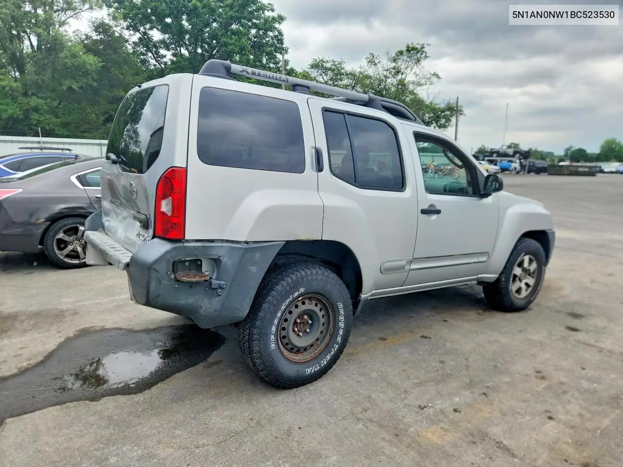 2011 Nissan Xterra Off Road/S/Se VIN: 5N1AN0NW1BC523530 Lot: 56665276