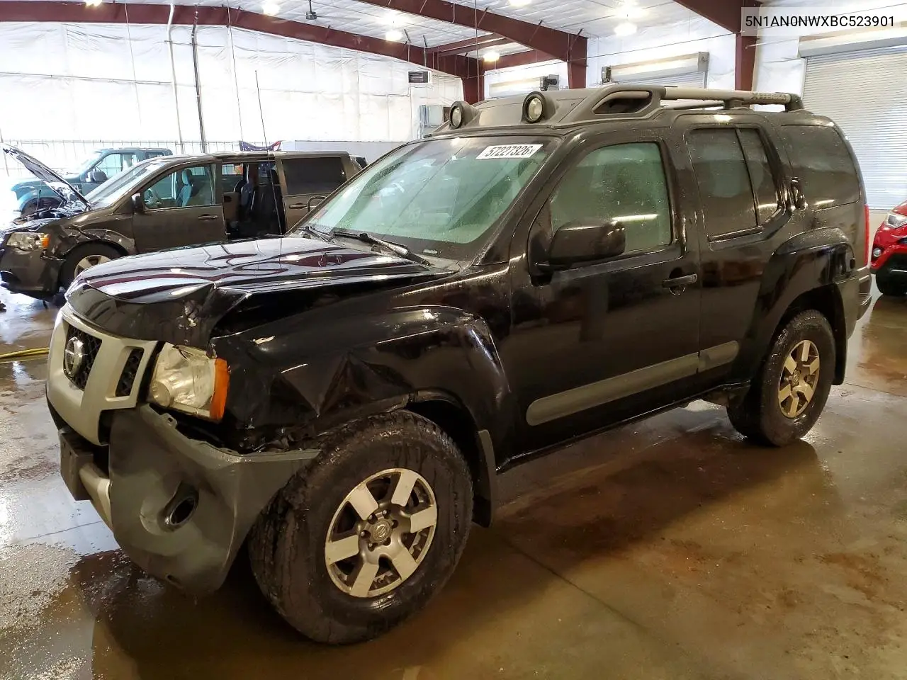 2011 Nissan Xterra X VIN: 5N1AN0NWXBC523901 Lot: 57227326
