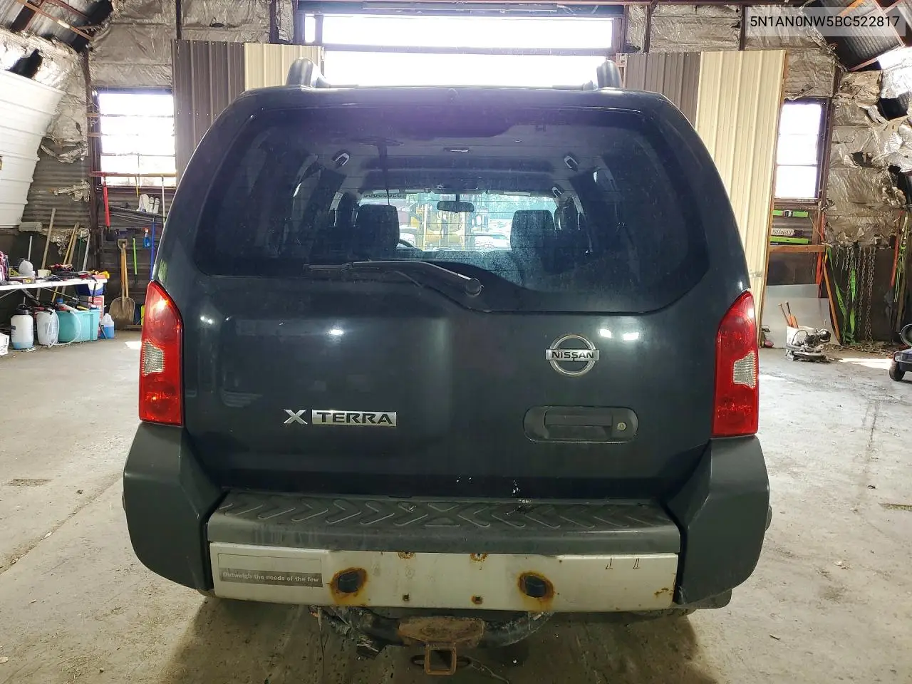 2011 Nissan Xterra X VIN: 5N1AN0NW5BC522817 Lot: 59099866