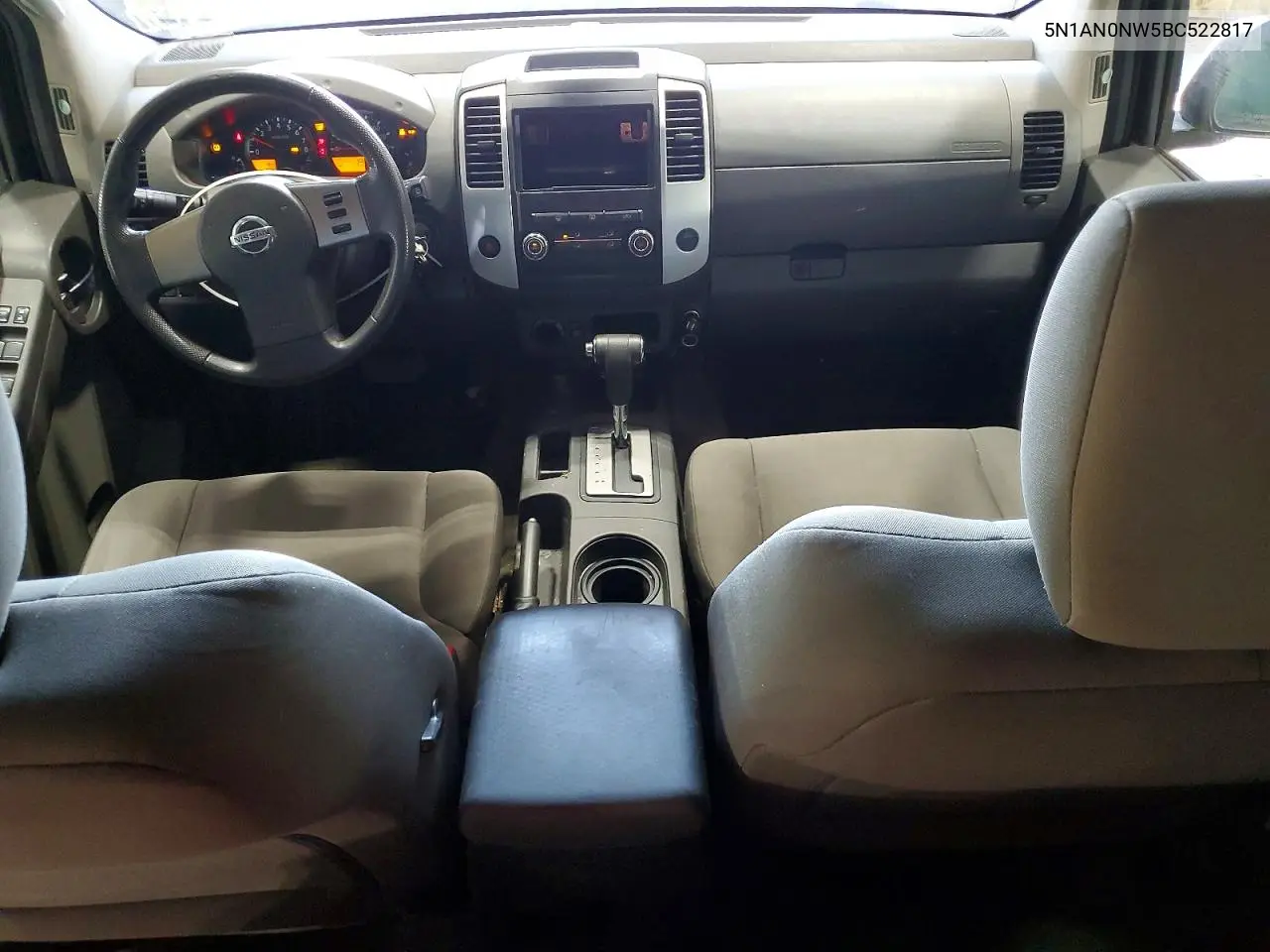 2011 Nissan Xterra X VIN: 5N1AN0NW5BC522817 Lot: 59099866