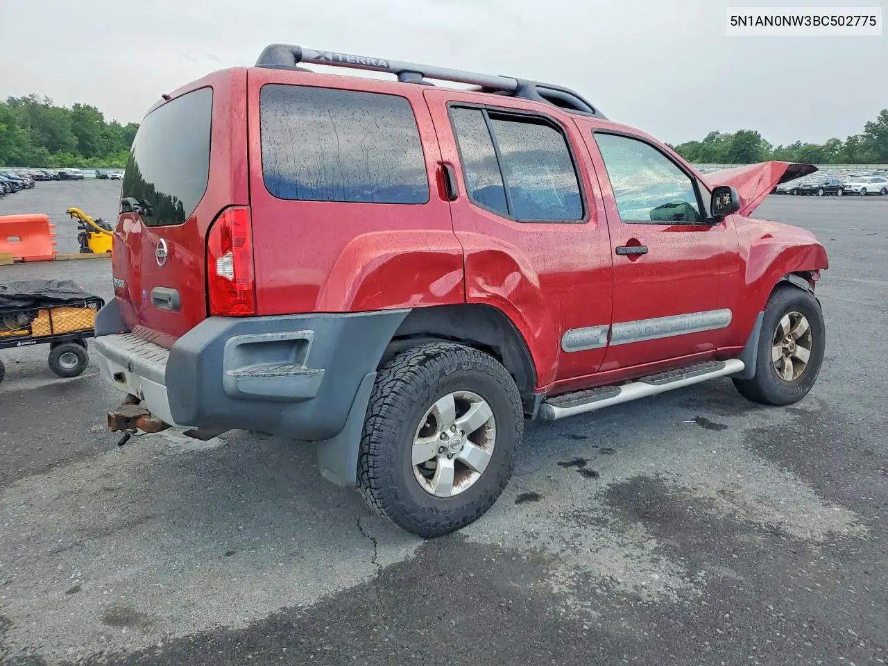 2011 Nissan Xterra X VIN: 5N1AN0NW3BC502775 Lot: 60577806