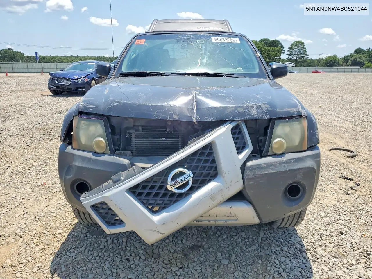 2011 Nissan Xterra X VIN: 5N1AN0NW4BC521044 Lot: 60682706