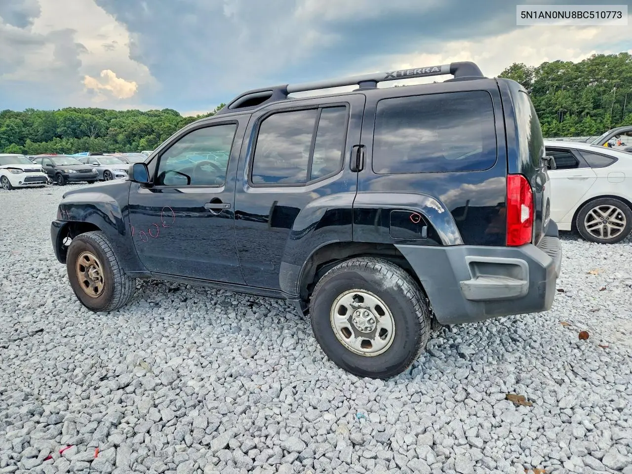 2011 Nissan Xterra X VIN: 5N1AN0NU8BC510773 Lot: 61351786