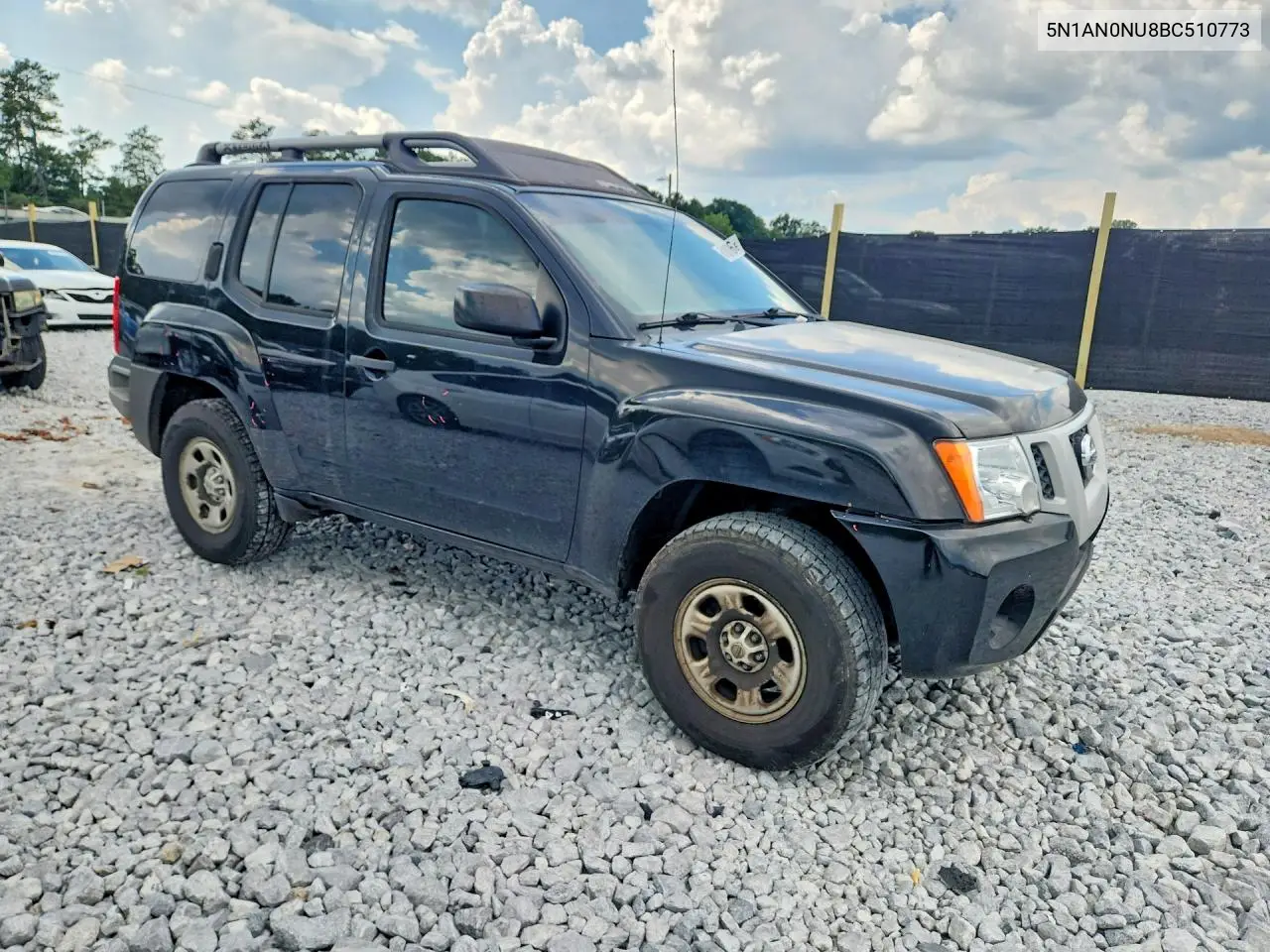 2011 Nissan Xterra X VIN: 5N1AN0NU8BC510773 Lot: 61351786