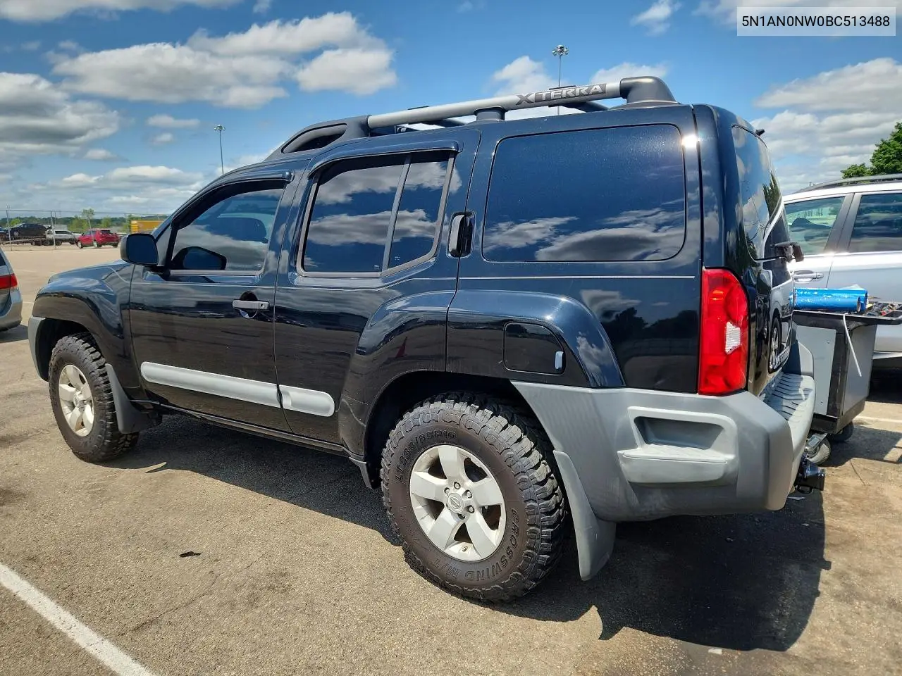 2011 Nissan Xterra X VIN: 5N1AN0NW0BC513488 Lot: 62140606