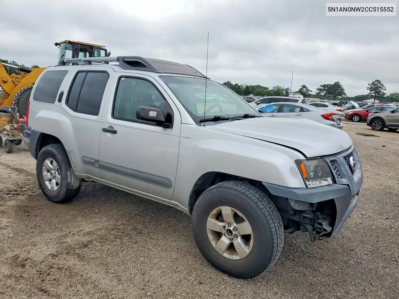 2012 Nissan Xterra X VIN: 5N1AN0NW2CC515552 Lot: 55113006
