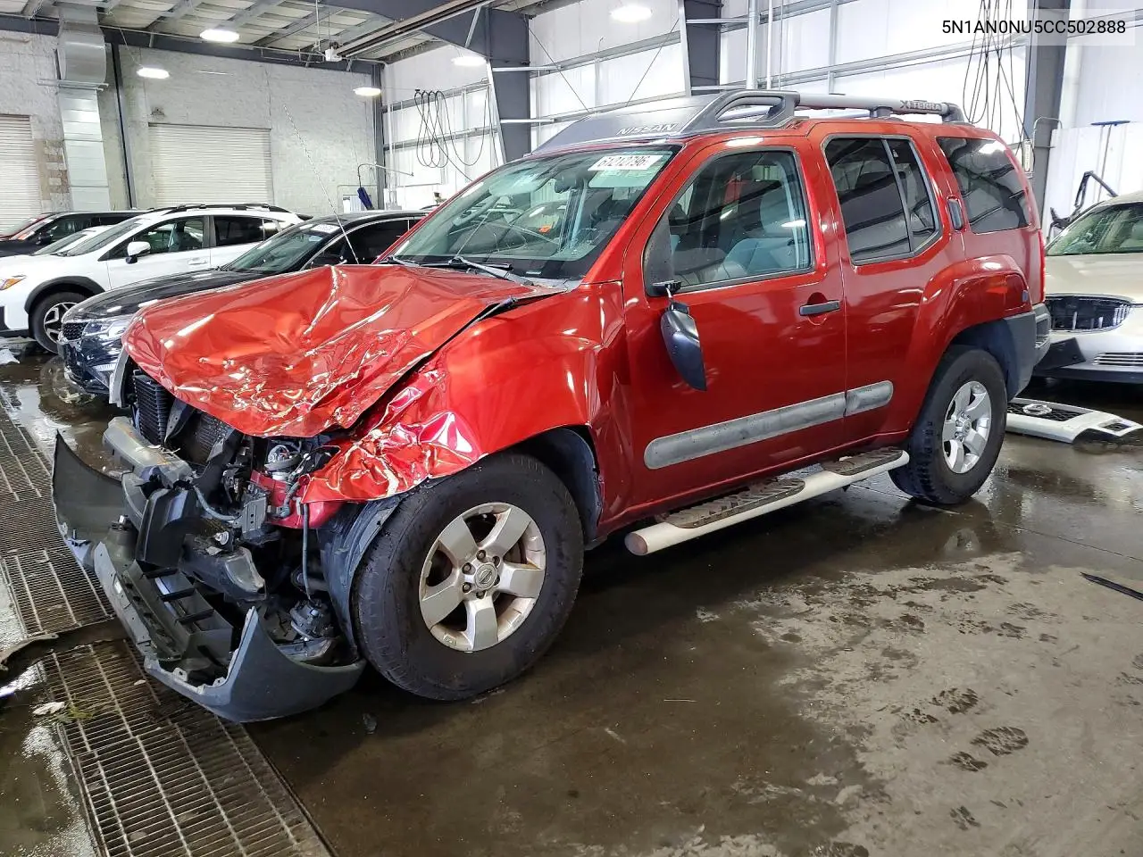 2012 Nissan Xterra X VIN: 5N1AN0NU5CC502888 Lot: 61212796