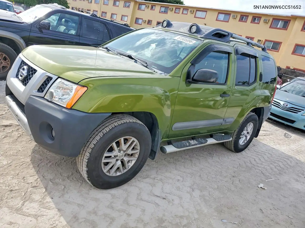 2012 Nissan Xterra Off Road VIN: 5N1AN0NW6CC51652 Lot: 61505896