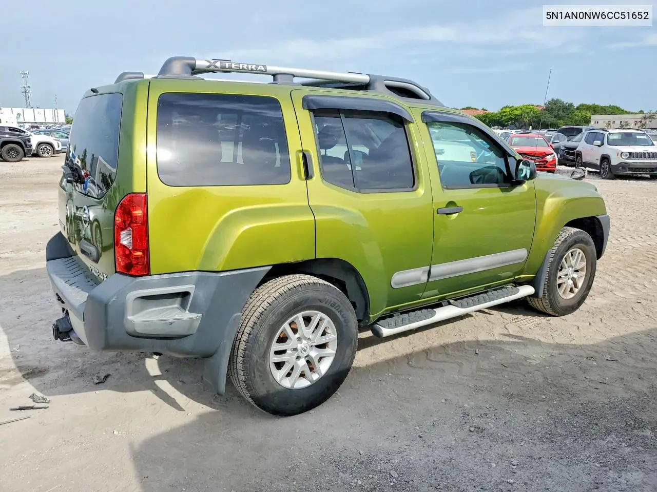2012 Nissan Xterra Off Road VIN: 5N1AN0NW6CC51652 Lot: 61505896