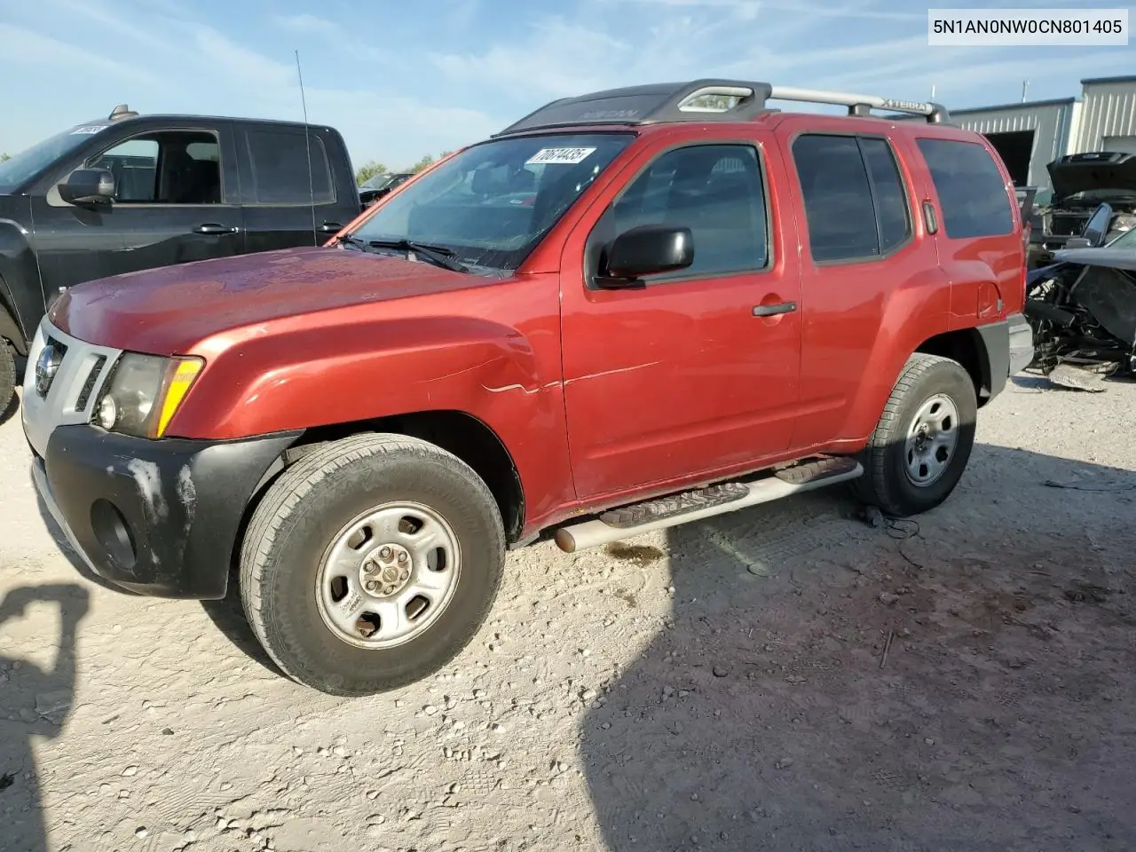 5N1AN0NW0CN801405 2012 Nissan Xterra Off Road
