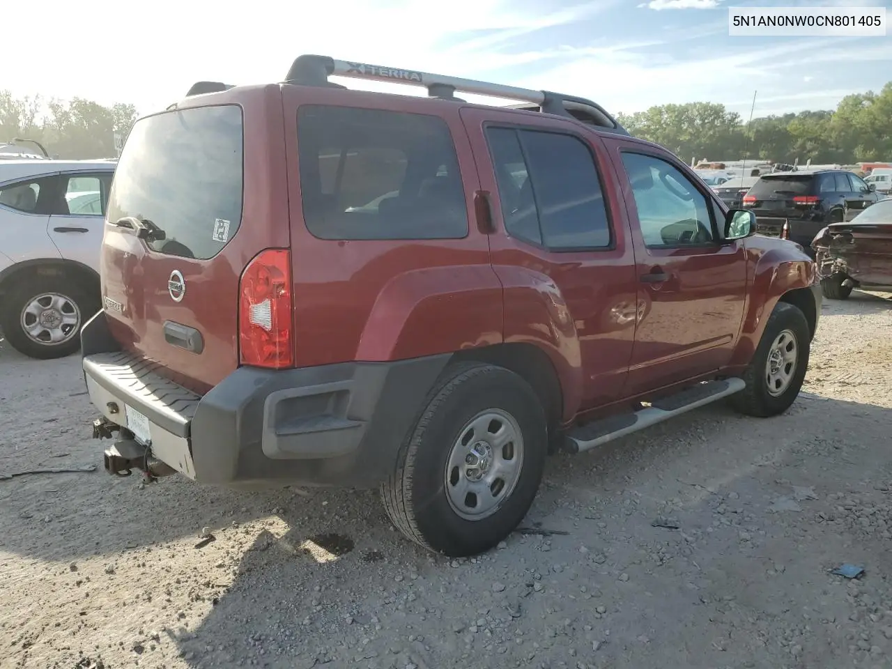 5N1AN0NW0CN801405 2012 Nissan Xterra Off Road
