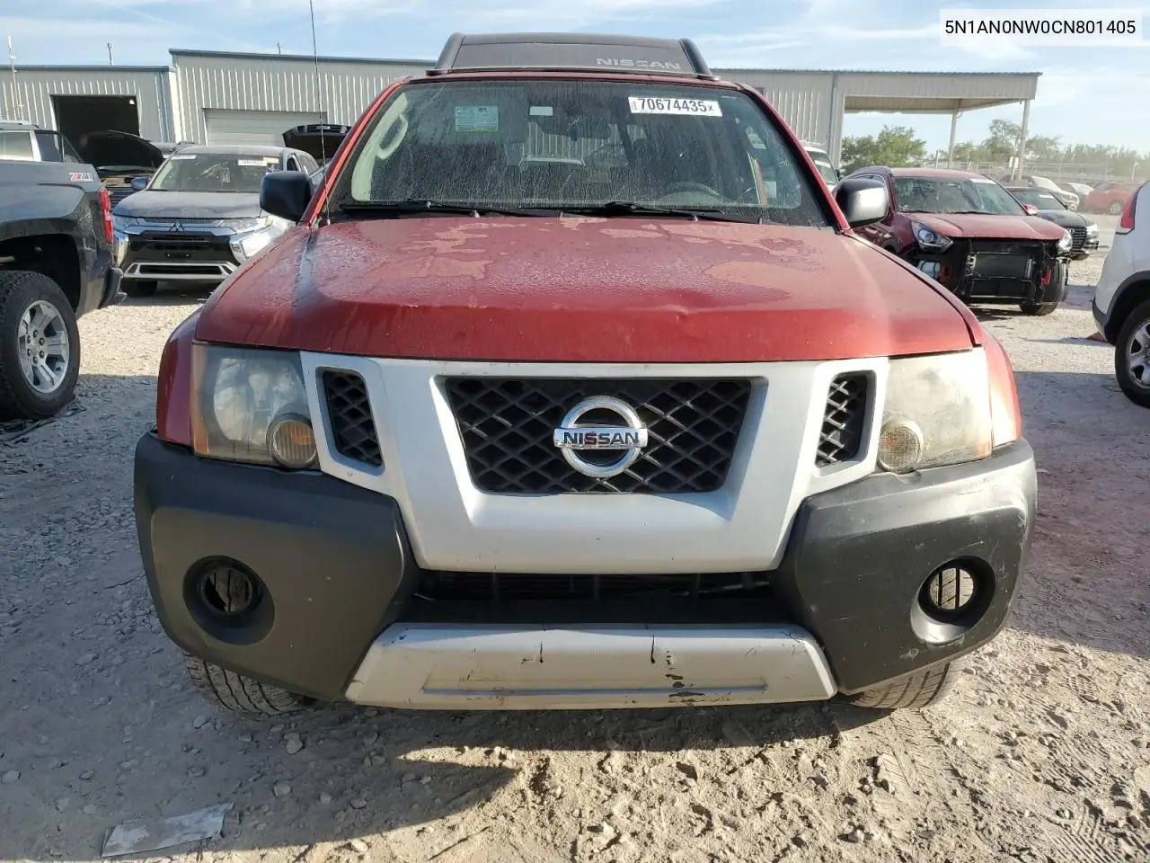 5N1AN0NW0CN801405 2012 Nissan Xterra Off Road
