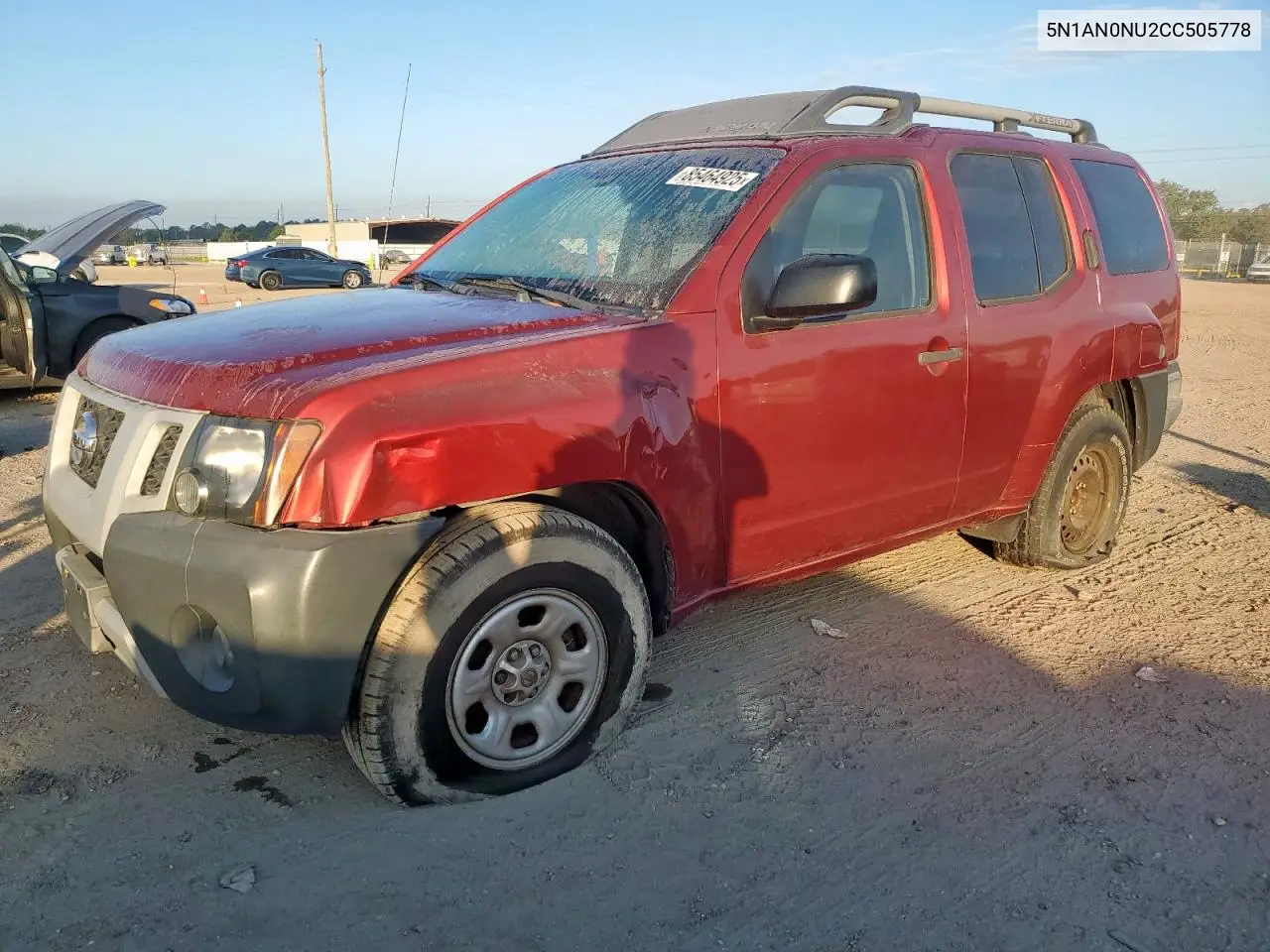 5N1AN0NU2CC505778 2012 Nissan Xterra Off Road