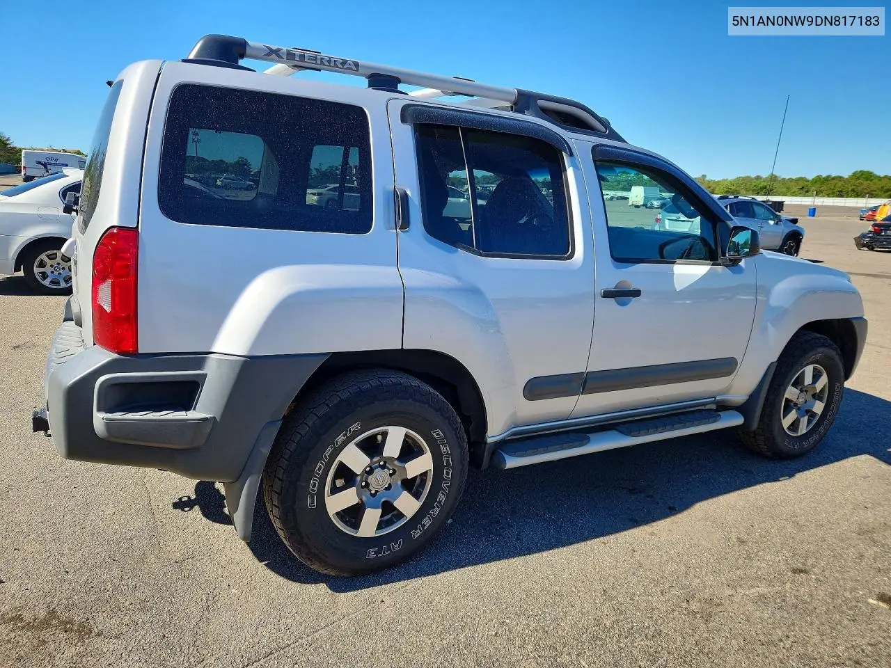 2013 Nissan Xterra X VIN: 5N1AN0NW9DN817183 Lot: 56451276