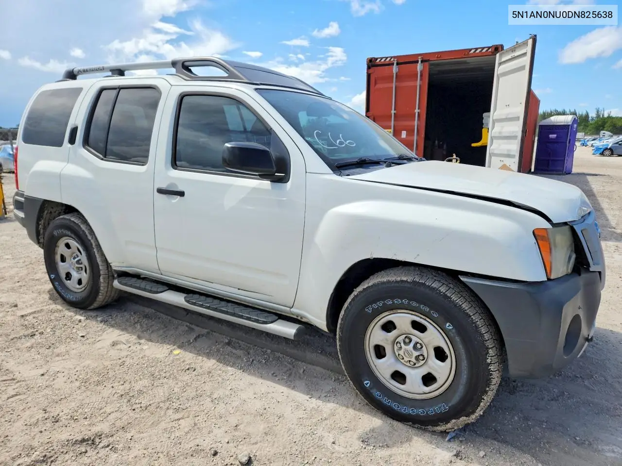 2013 Nissan Xterra X VIN: 5N1AN0NU0DN825638 Lot: 57028816