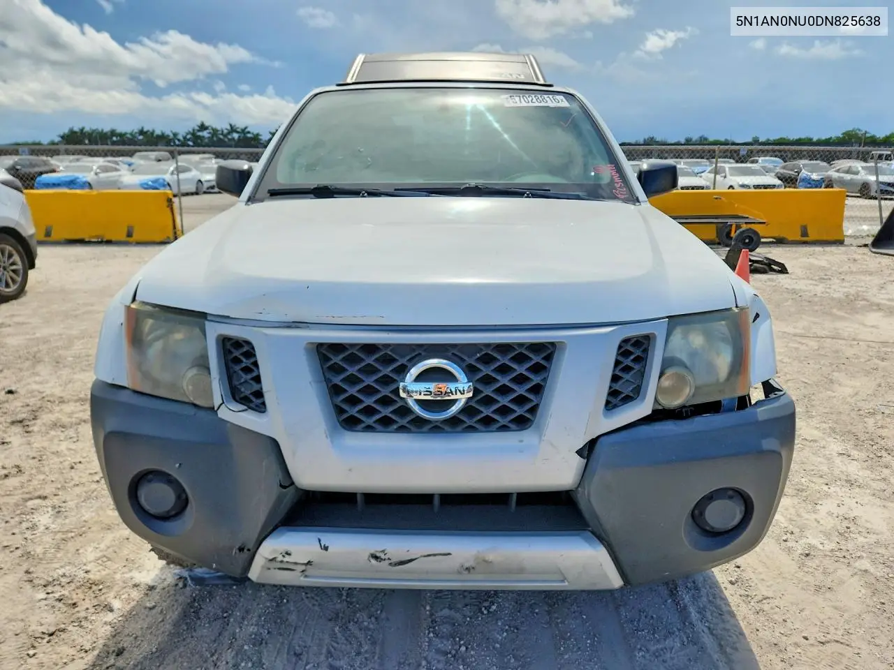 2013 Nissan Xterra X VIN: 5N1AN0NU0DN825638 Lot: 57028816