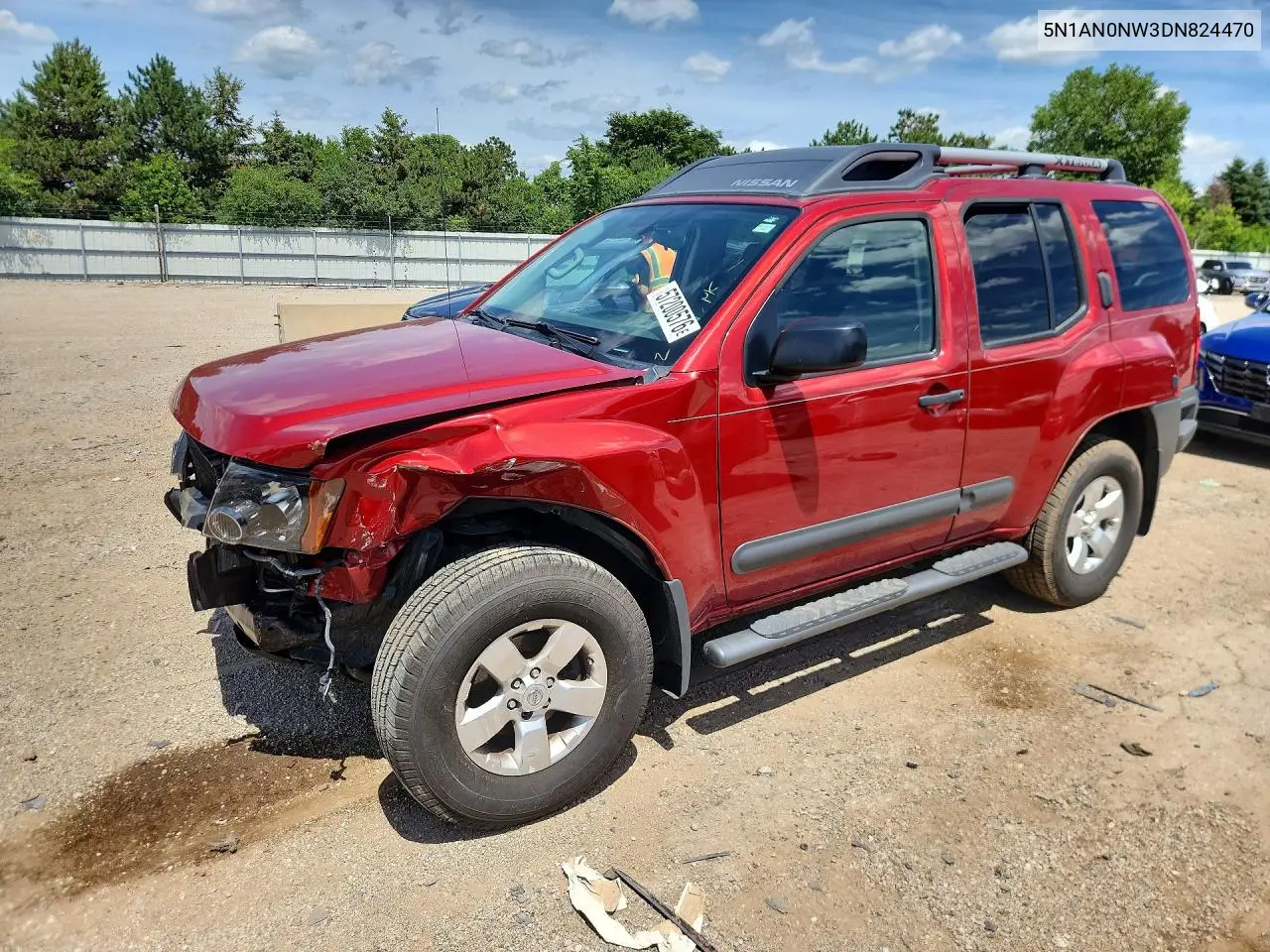 2013 Nissan Xterra X VIN: 5N1AN0NW3DN824470 Lot: 57200576