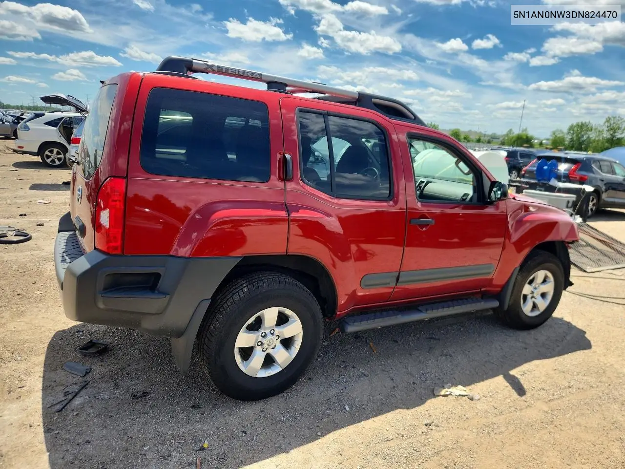 2013 Nissan Xterra X VIN: 5N1AN0NW3DN824470 Lot: 57200576