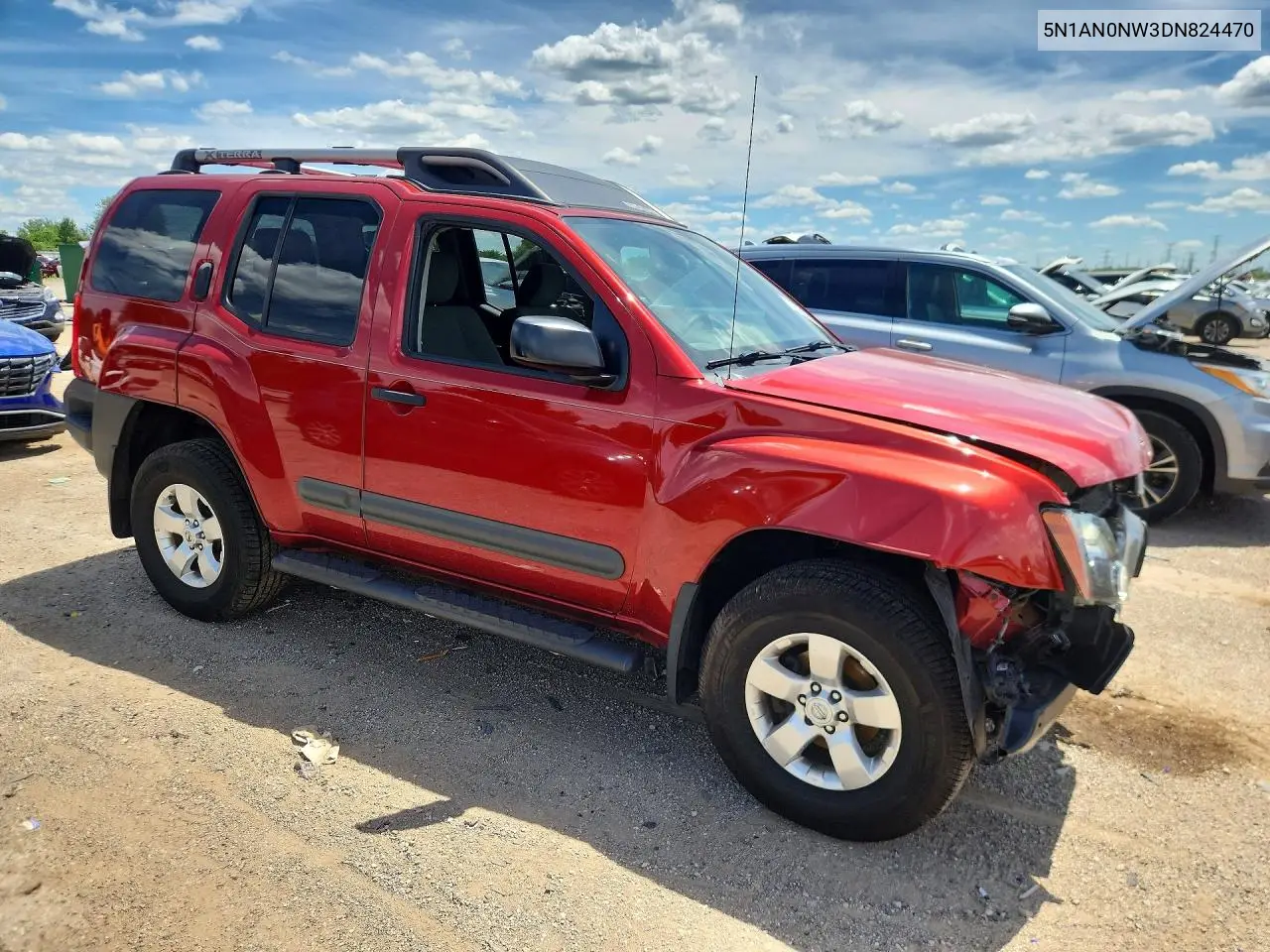 2013 Nissan Xterra X VIN: 5N1AN0NW3DN824470 Lot: 57200576